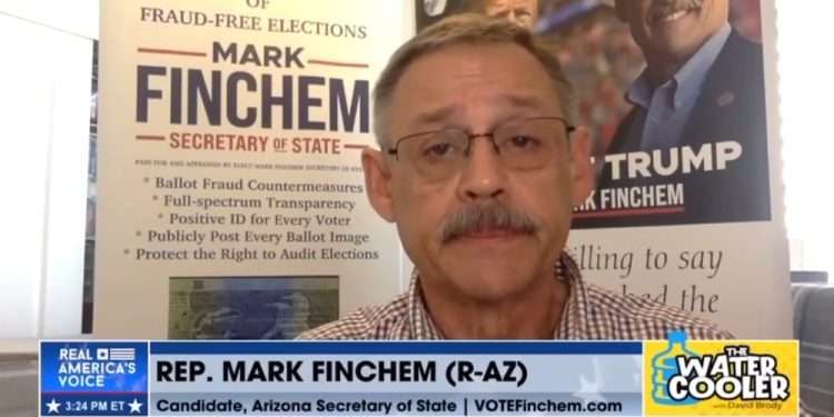 Arizona's Mark Finchem Reveals 2020 Election Fraud Investigators May Have Found Racketeering Evidence Spanning Several States